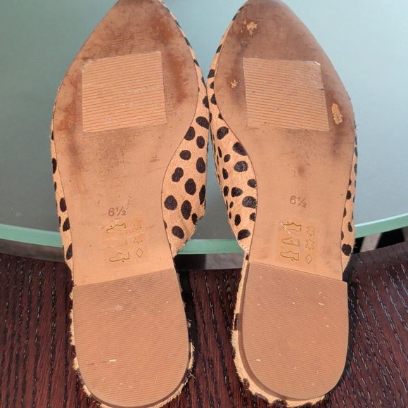MADEWELL | Leopard Print Mules - Sz 6.5 - Picture 10 of 12